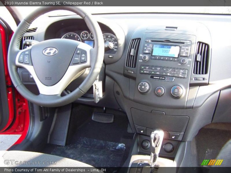 Chilipepper Red / Black 2010 Hyundai Elantra Touring SE