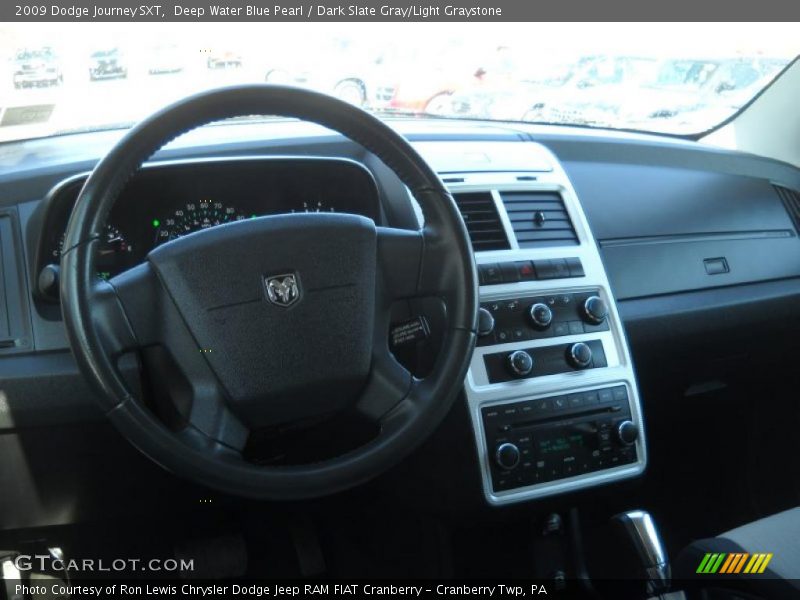 Deep Water Blue Pearl / Dark Slate Gray/Light Graystone 2009 Dodge Journey SXT