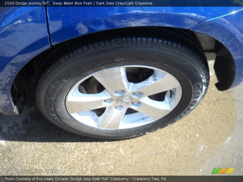Deep Water Blue Pearl / Dark Slate Gray/Light Graystone 2009 Dodge Journey SXT