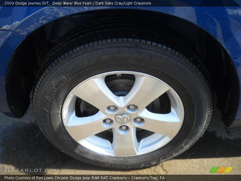 Deep Water Blue Pearl / Dark Slate Gray/Light Graystone 2009 Dodge Journey SXT