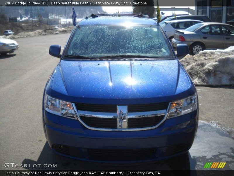 Deep Water Blue Pearl / Dark Slate Gray/Light Graystone 2009 Dodge Journey SXT