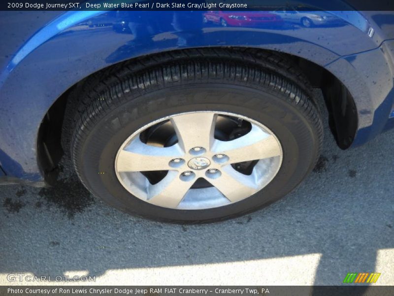 Deep Water Blue Pearl / Dark Slate Gray/Light Graystone 2009 Dodge Journey SXT