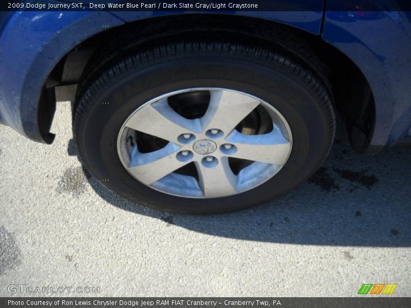 Deep Water Blue Pearl / Dark Slate Gray/Light Graystone 2009 Dodge Journey SXT