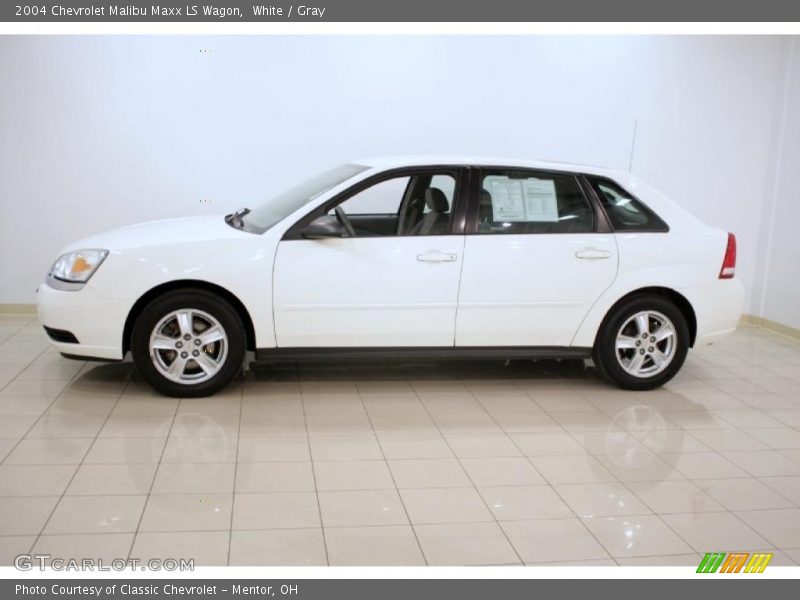White / Gray 2004 Chevrolet Malibu Maxx LS Wagon