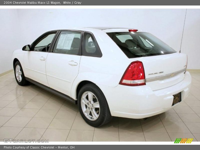 White / Gray 2004 Chevrolet Malibu Maxx LS Wagon
