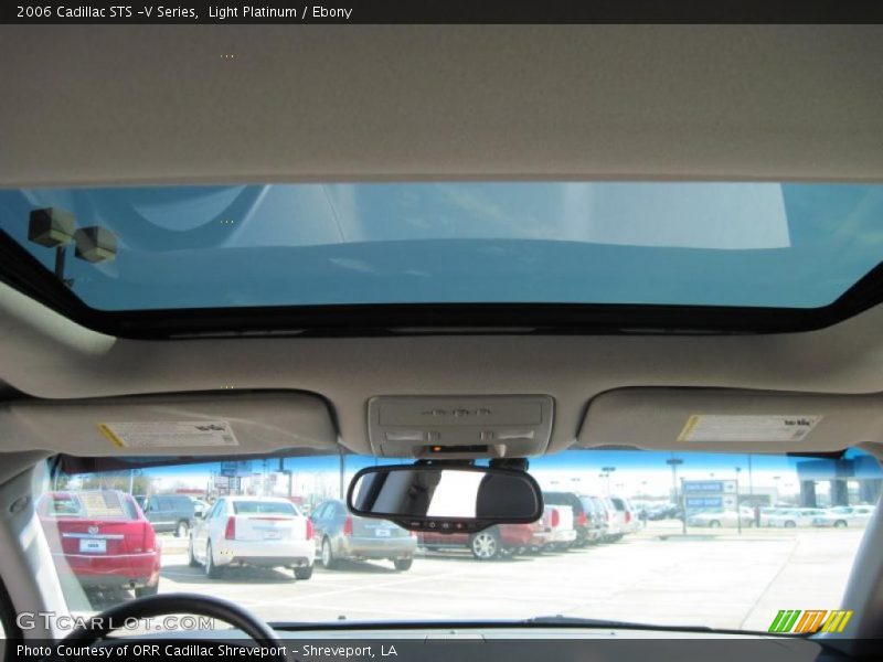 Light Platinum / Ebony 2006 Cadillac STS -V Series