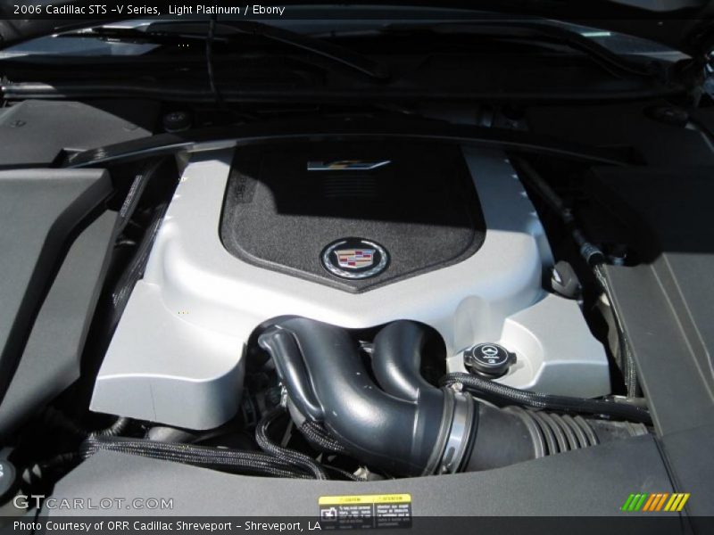 Light Platinum / Ebony 2006 Cadillac STS -V Series