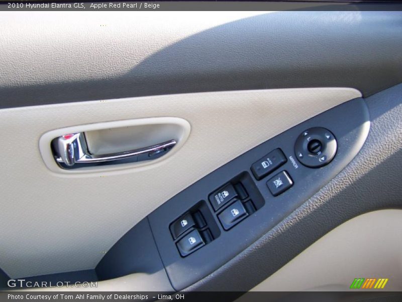 Apple Red Pearl / Beige 2010 Hyundai Elantra GLS
