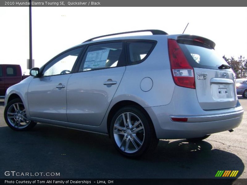 Quicksilver / Black 2010 Hyundai Elantra Touring SE