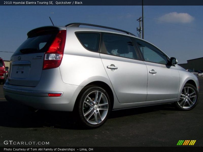 Quicksilver / Black 2010 Hyundai Elantra Touring SE