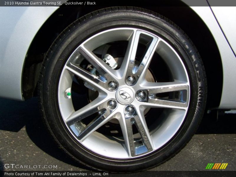 Quicksilver / Black 2010 Hyundai Elantra Touring SE