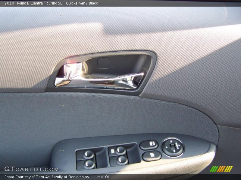 Quicksilver / Black 2010 Hyundai Elantra Touring SE