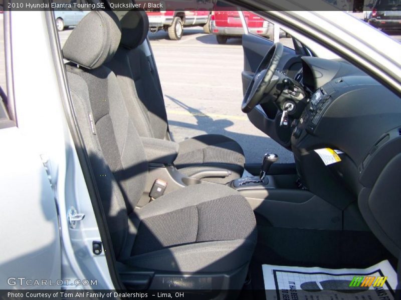 Quicksilver / Black 2010 Hyundai Elantra Touring SE