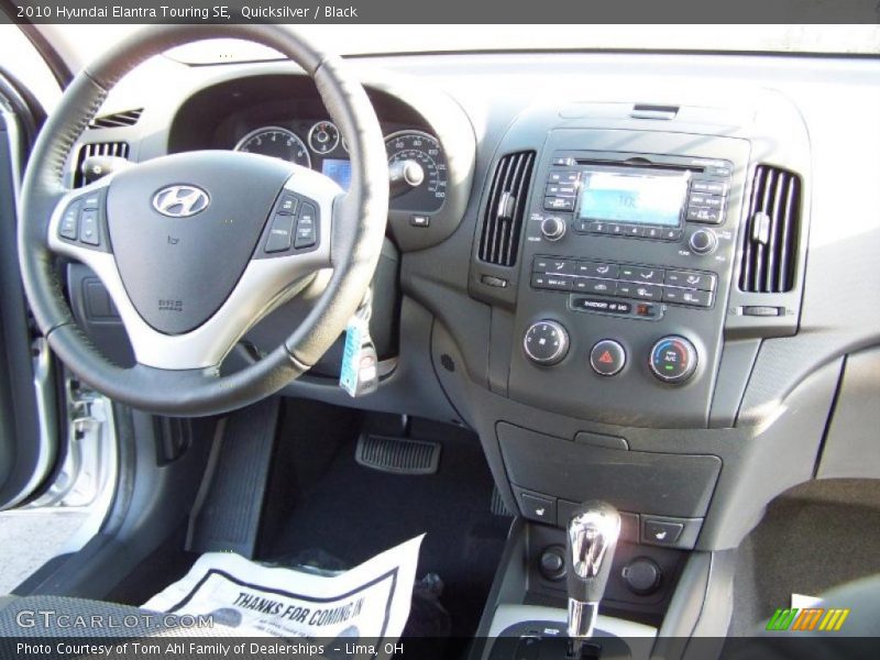 Quicksilver / Black 2010 Hyundai Elantra Touring SE