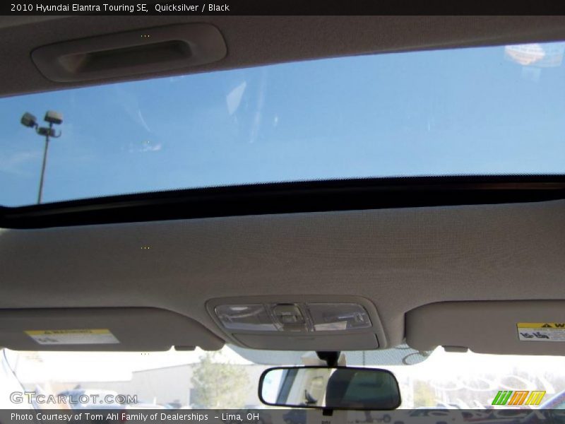 Quicksilver / Black 2010 Hyundai Elantra Touring SE