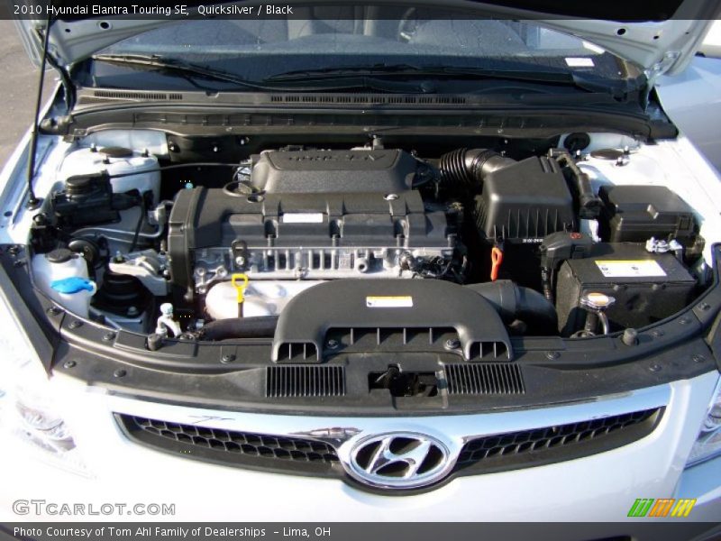 Quicksilver / Black 2010 Hyundai Elantra Touring SE