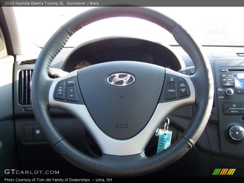 Quicksilver / Black 2010 Hyundai Elantra Touring SE