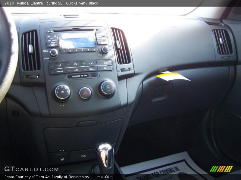 Quicksilver / Black 2010 Hyundai Elantra Touring SE