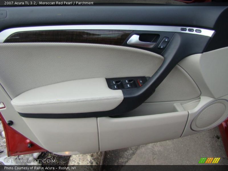 Moroccan Red Pearl / Parchment 2007 Acura TL 3.2