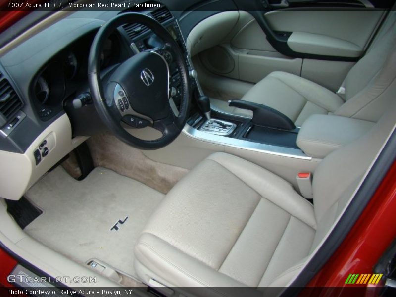 Moroccan Red Pearl / Parchment 2007 Acura TL 3.2