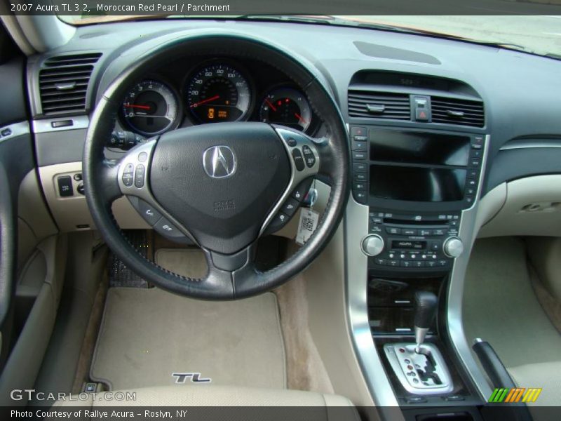 Moroccan Red Pearl / Parchment 2007 Acura TL 3.2