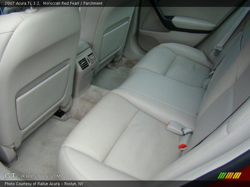 Moroccan Red Pearl / Parchment 2007 Acura TL 3.2