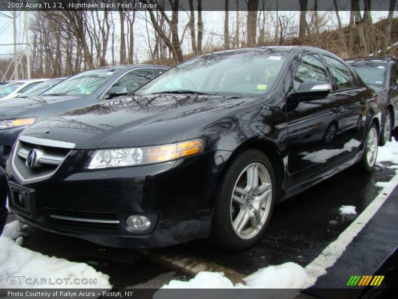 Nighthawk Black Pearl / Taupe 2007 Acura TL 3.2