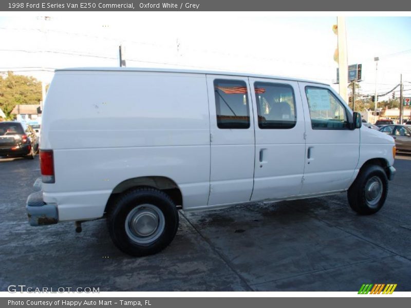 Oxford White / Grey 1998 Ford E Series Van E250 Commercial