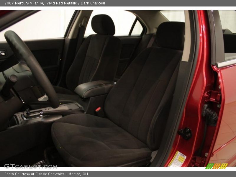 Vivid Red Metallic / Dark Charcoal 2007 Mercury Milan I4
