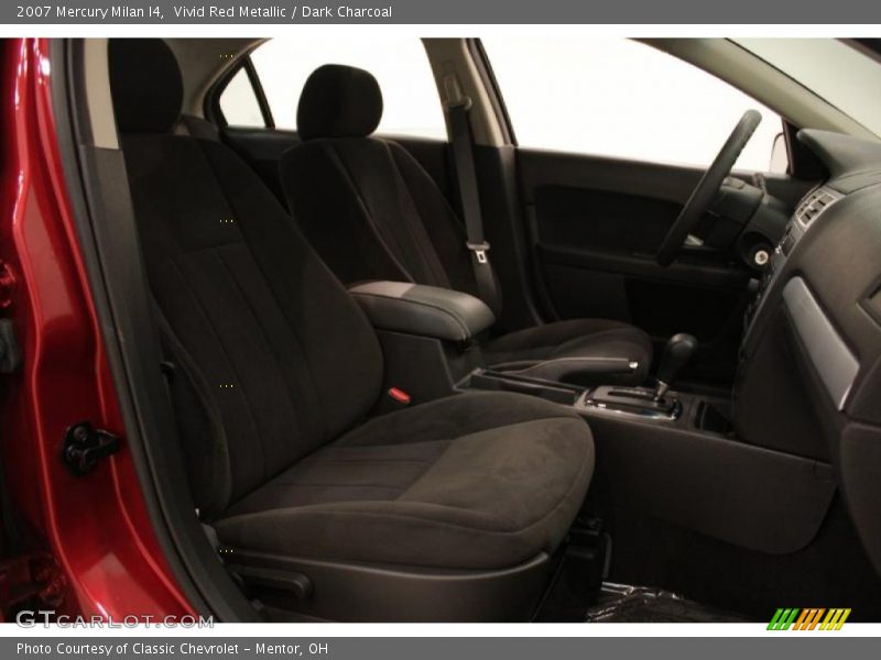 Vivid Red Metallic / Dark Charcoal 2007 Mercury Milan I4