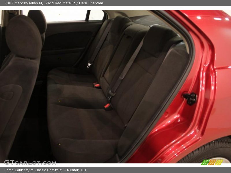 Vivid Red Metallic / Dark Charcoal 2007 Mercury Milan I4