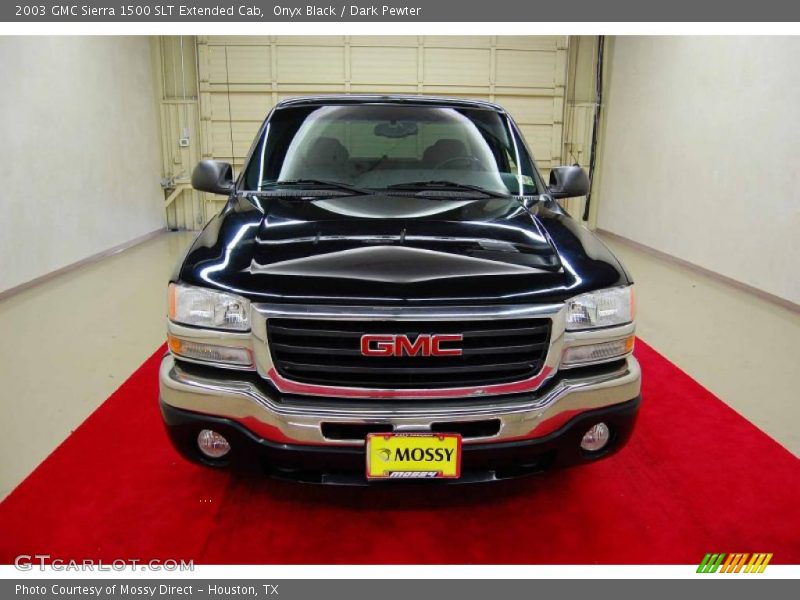 Onyx Black / Dark Pewter 2003 GMC Sierra 1500 SLT Extended Cab