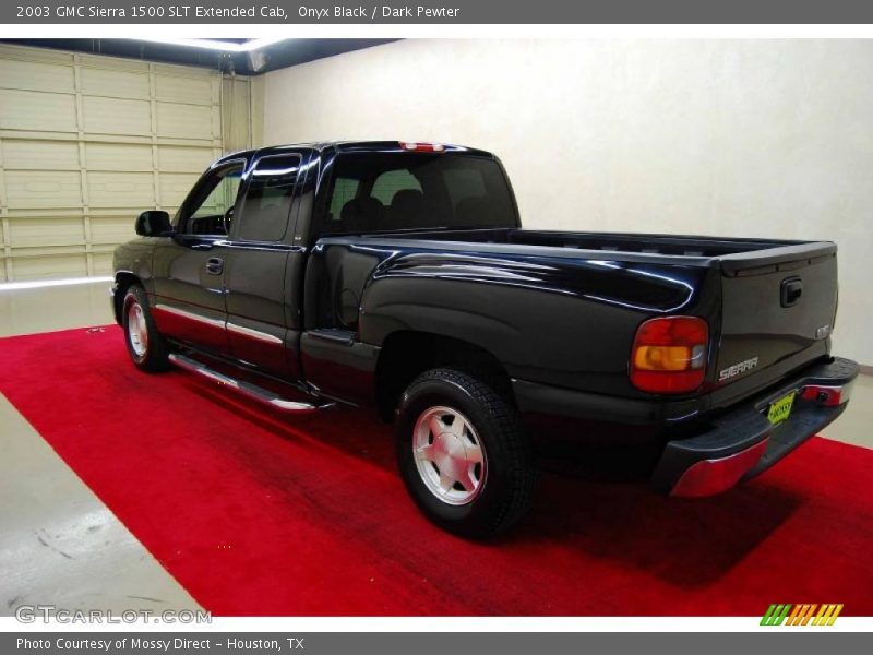 Onyx Black / Dark Pewter 2003 GMC Sierra 1500 SLT Extended Cab