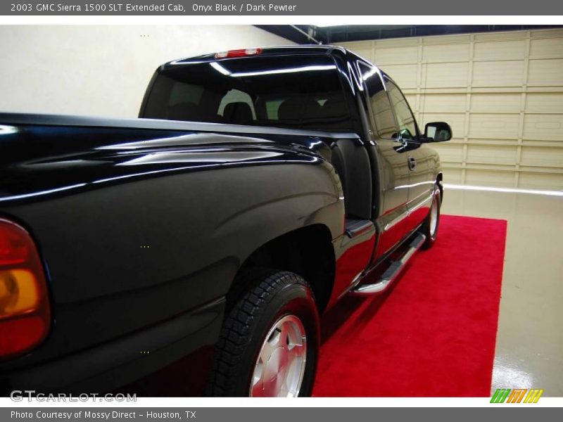 Onyx Black / Dark Pewter 2003 GMC Sierra 1500 SLT Extended Cab