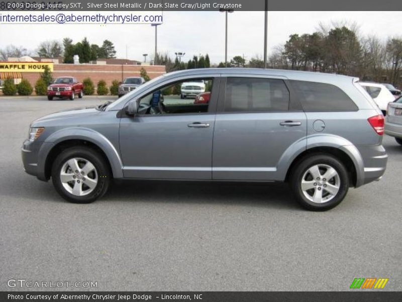 Silver Steel Metallic / Dark Slate Gray/Light Graystone 2009 Dodge Journey SXT