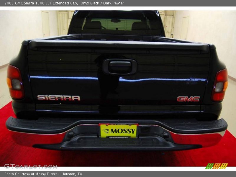 Onyx Black / Dark Pewter 2003 GMC Sierra 1500 SLT Extended Cab