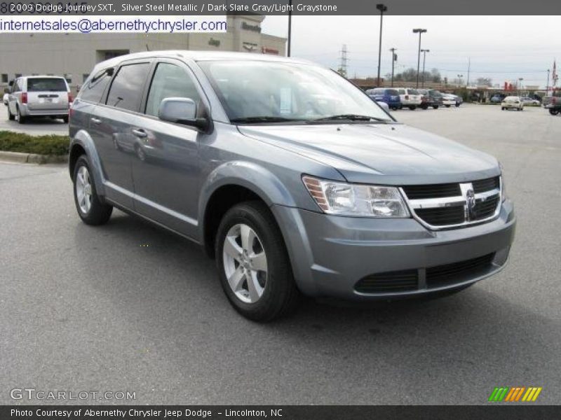 Silver Steel Metallic / Dark Slate Gray/Light Graystone 2009 Dodge Journey SXT