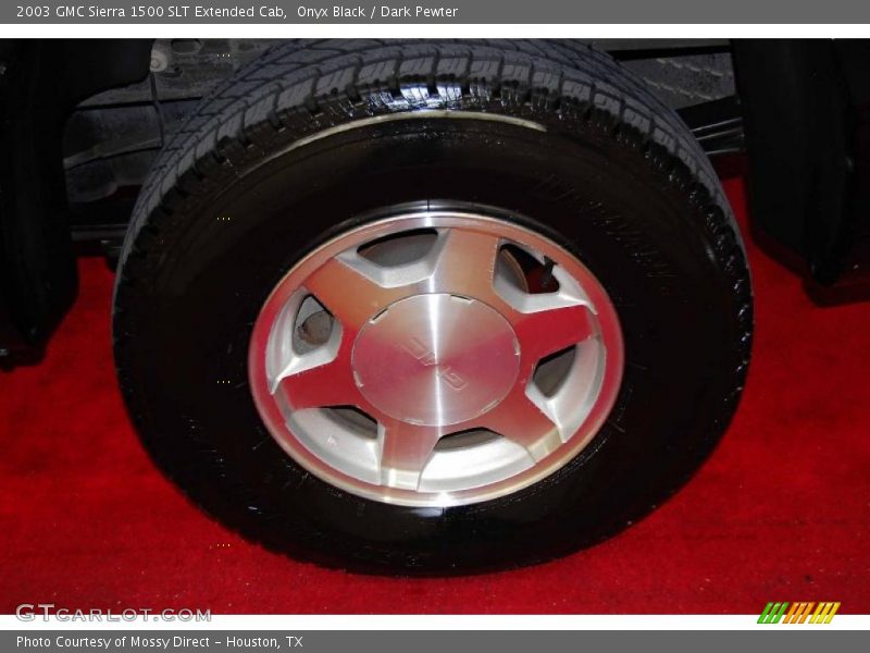 Onyx Black / Dark Pewter 2003 GMC Sierra 1500 SLT Extended Cab