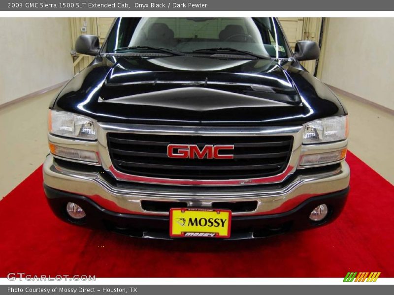 Onyx Black / Dark Pewter 2003 GMC Sierra 1500 SLT Extended Cab
