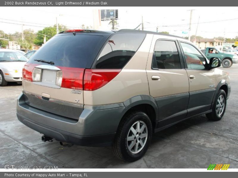 Light Driftwood / Medium Oak 2002 Buick Rendezvous CX