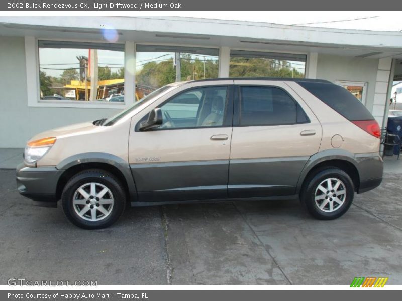 Light Driftwood / Medium Oak 2002 Buick Rendezvous CX
