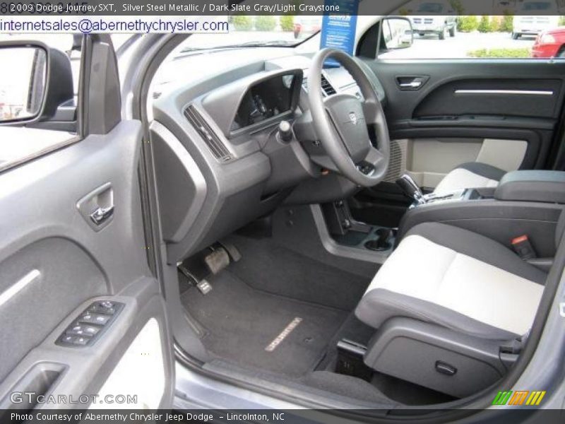 Silver Steel Metallic / Dark Slate Gray/Light Graystone 2009 Dodge Journey SXT