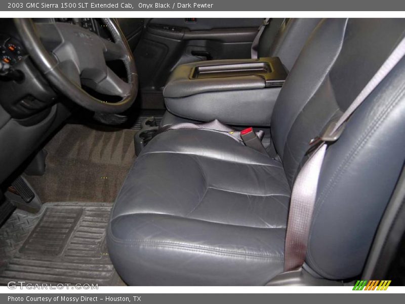Onyx Black / Dark Pewter 2003 GMC Sierra 1500 SLT Extended Cab