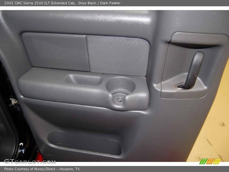 Onyx Black / Dark Pewter 2003 GMC Sierra 1500 SLT Extended Cab