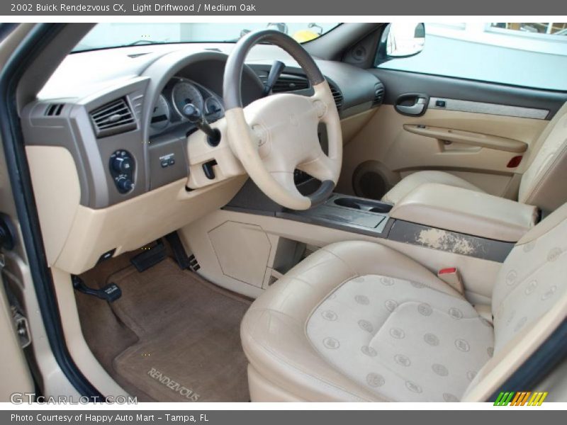 Light Driftwood / Medium Oak 2002 Buick Rendezvous CX