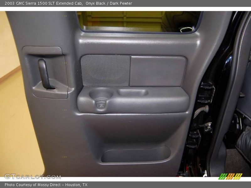Onyx Black / Dark Pewter 2003 GMC Sierra 1500 SLT Extended Cab