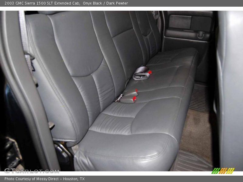 Onyx Black / Dark Pewter 2003 GMC Sierra 1500 SLT Extended Cab