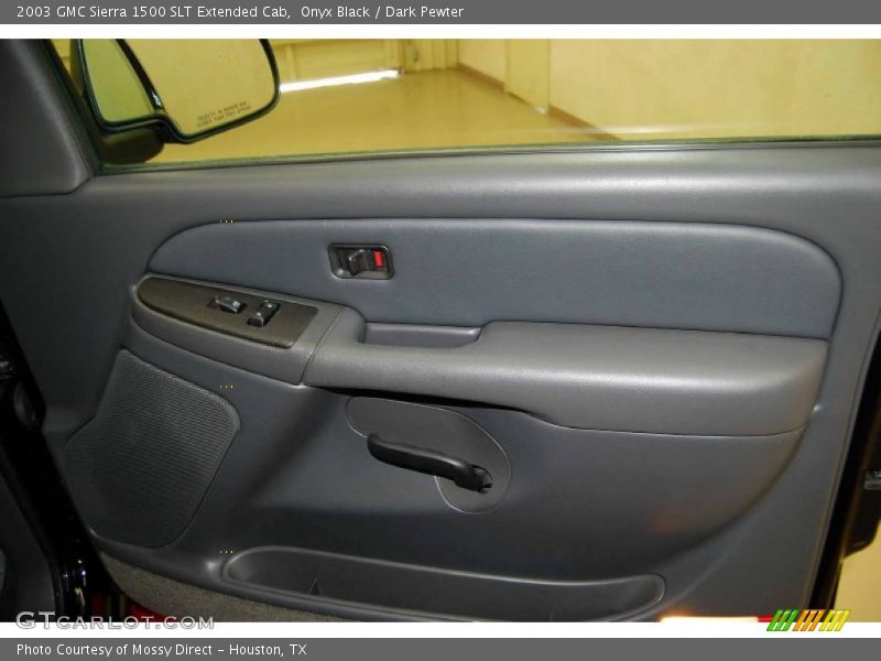 Onyx Black / Dark Pewter 2003 GMC Sierra 1500 SLT Extended Cab