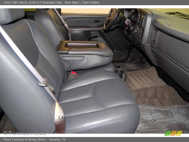 Onyx Black / Dark Pewter 2003 GMC Sierra 1500 SLT Extended Cab