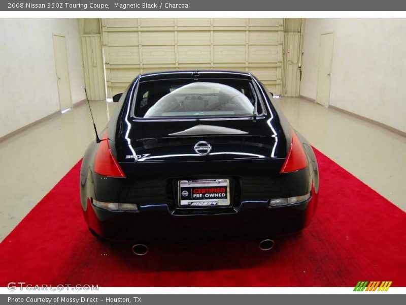 Magnetic Black / Charcoal 2008 Nissan 350Z Touring Coupe